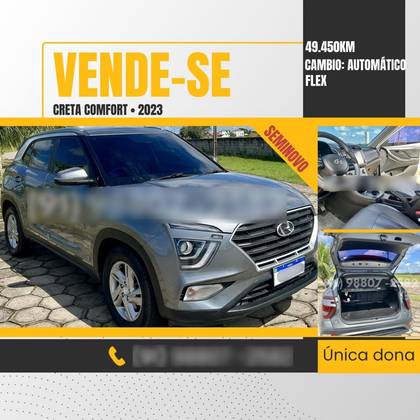 HYUNDAI CRETA 1.0 TGDI FLEX COMFORT AUTOMÁTICO